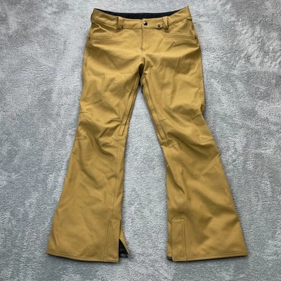 Pantalones Volcom Para Hombre Extra Grandes Marrón Especie Elastizados Snowboard Esquí Pierna Acampanada Foto 1 de 4