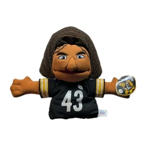 Rare NFL Pittsburgh Steelers Troy Polamalu #43 Hand Puppet/Golf Club Cover NWT - Picture 1 of 2