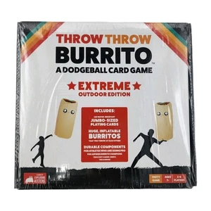 Juego de cartas Dodgeball Exploding Kittens Throw Burrito Extreme Outdoor Edition - Imagen 1 de 9