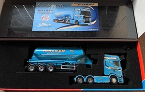 TEKNO WALKER TRANSPORT Scania &Felbinder tanker COLLECTOR TOYS IRL - Picture 1 of 10
