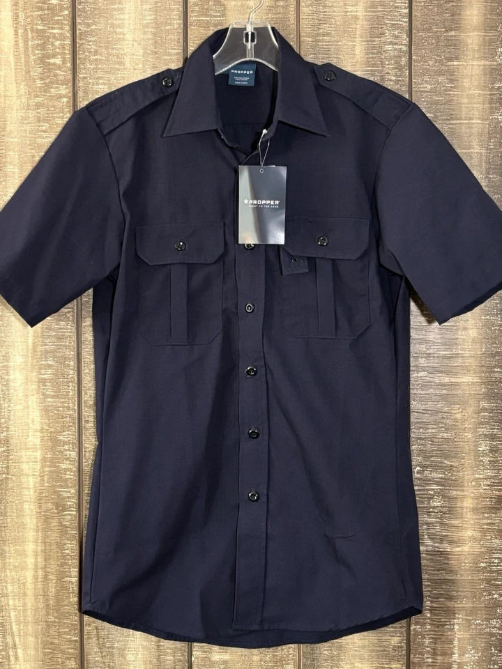 Propper Tactical Ripstop Shirt Men's Small LAPD Uniform SS Button-Up NWT - Image 1 of 4