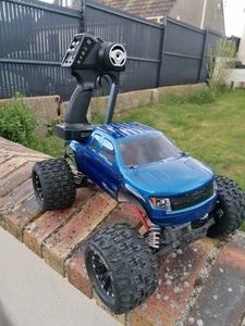Traxxas - Stamped - 1/10 - Electrique - Monster 2wd - Vxl 3s - Velineon - Foto 1 di 11