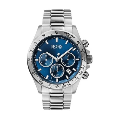 Orologio da uomo Hugo Boss Hero 1513755 argento cronografo - Immagine 1 di 4