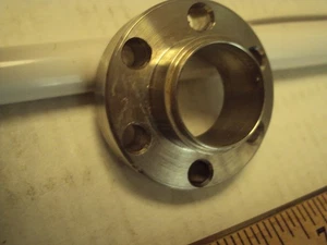 Mini (1.33) conflat to 3/4 tube weld; non-rotatable flange - Picture 1 of 1