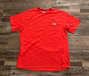 Carhartt Force Kurzarm Relaxed Fit T-Shirt Herren 2XL Rot - Bild 1 von 5