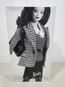 Vintage 1997 Anne Klein Barbie Doll 17603 Mattel Brunette Barbie New - Bild 1 von 15