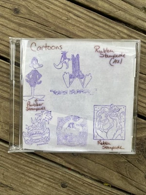 Набор из 5 мультяшных марок * снятые с производства резиновые штампы - Изображение 1 из 2