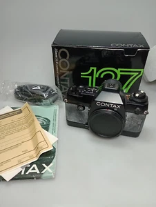 Contax 137 MD Quartz SLR Kamera Boxed - Bild 1 von 6