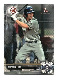 2017 Bowman Draft  # BD-164 Tristen Lutz