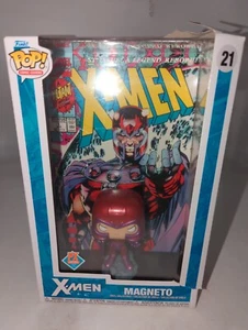 Funko Pop! Portadas de cómic 21 Marvel X-Men Magneto PX vistas previas exclusivo collar de vinilo - Imagen 1 de 5