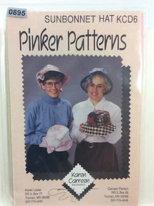 Karen Carreen Designs Pinker Patterns Crafts Sunbonnet Hat KCD6 - Bild 1 von 5