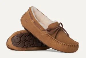 UGG Damen Hausschuhe Mokassin Dakota 1107949 Lammfell Slipper Schuhe Chestnut 36 - Bild 1 von 7