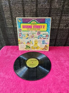 The Official Sesame Street 2 Book And Record Album - LP Vinyl - Picture 1 of 8