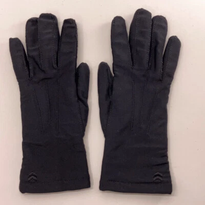 Isotoner черный зимнее платье перчатки с бежевый трикотаж подкладка - Изображение 1 из 4