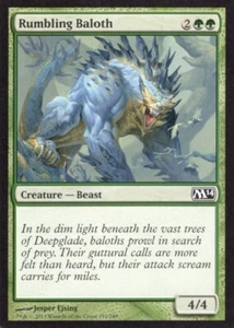 4X RUMBLING BALOTH 193/249 KERN SET 2014 M14 MTG MAGIC MP X4 - Bild 1 von 1