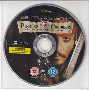 The Pirates of the Caribbean The Curse of the Black Pearl DVD