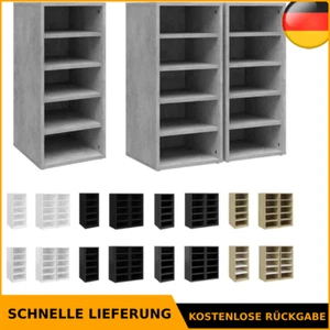 Schuhschrank 31,5x35x70cm Schuhregal Schuhständer mehrere Auswahl vidaXL - Bild 1 von 49