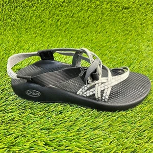 Chaco ZX/2 Classic Womens Size 7 White Black Beach Walking Outdoor Sport Sandals - Picture 1 of 9