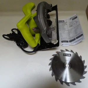 Sierra circular Ryobi CSB125 13 amperios 7,25 pulgadas, usada una vez hoja incluida. - Imagen 1 de 12