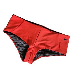 Nike Swim Hydralock Orange Swim Bottoms New