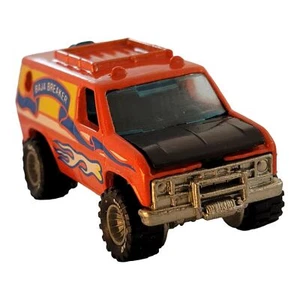 HTF 1977 Hot Wheels Baja Breaker in Orange, Classic Real Riders Near Mint w/Card - Picture 1 of 20