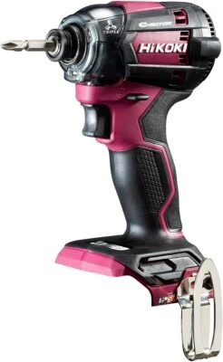 HiKOKI WH18DC(NNR) Multi-Volt 18V Cordless Impact Driver Flare Red Tool Only - Image 1 of 4