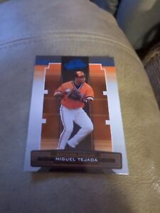 2005 Absolute Memorabilia Blue Baltimore Orioles Baseball Card #19 Miguel Tejada