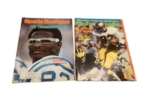 Sports Illustrated Lot of 2 Football Magazines 1979 - Picture 1 of 2