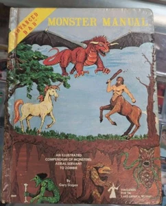Advanced Dungeons & Dragons AD&D Monster Manual 1979 4th Edition - siehe Bilder  - Bild 1 von 15