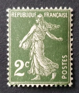 1932-37 FRANCE REP. FRANCAISE SEMEUSE 2C VF MNH - Picture 1 of 2