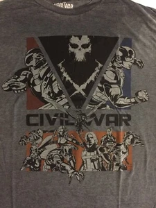 Captain America Civil War - Men's XL T-Shirt - Picture 1 of 1