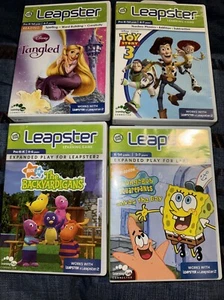 Spongebob Squarepants, Toy Story, Tangled And The Backyardigans Leaster Lot - Picture 1 of 2