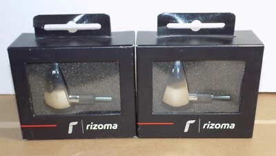 Rizoma DROP Turn Signals Blinkers Indicators Marker Lights PAIR FR027CH NEW - Image 1 of 3