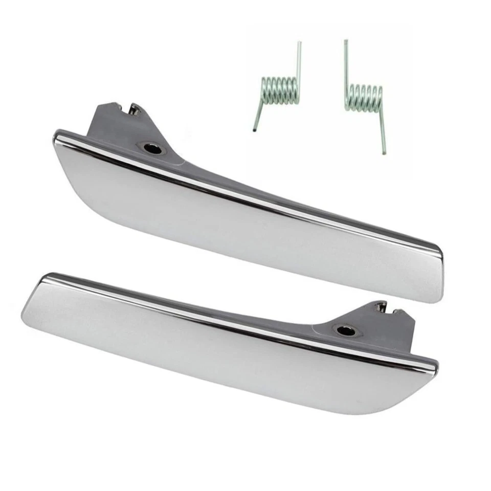 Inside Door Pull Handles Chrome Pair Front / Rear for 07-13 Suburban Tahoe Yukon - Image 1 of 3