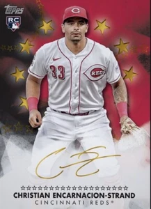 2024 Topps Stars Rookie RC Gold Signature CHRISTIAN ENCARNACION-STRAND Digital - Picture 1 of 1
