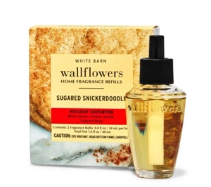 2 Bath & Body Works Sugared Snickerdoodle Wallflower Fragrance Refill - Picture 1 of 1