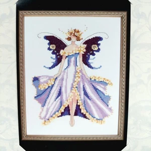 Cherry Blossom Cross Stitch Chart by Nora Corbett Spring Garden Pixie NC169 - Picture 1 of 10