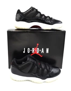 NEW AIR JORDAN 11 RETRO LOW MENS SHOES SIZE 12 BLACK GYM RED 72-10 AV2187 001 - Picture 1 of 6