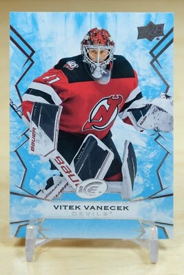2022-23 Upper Deck Ice Base #38 Vitek Vanecek - New Jersey Devils - Image 1 of 2