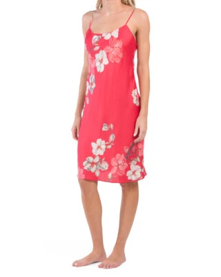 Vestido de Noche NATORI Magnolia Estampado Floral Talla S o L Nuevo con Etiquetas ($120) Pijama Chemise Foto 1 de 2