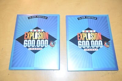 Windows ART EXPLOSION 600,000 Images Nova Clip Art 20 Discs (not complete set) - Image 1 of 4