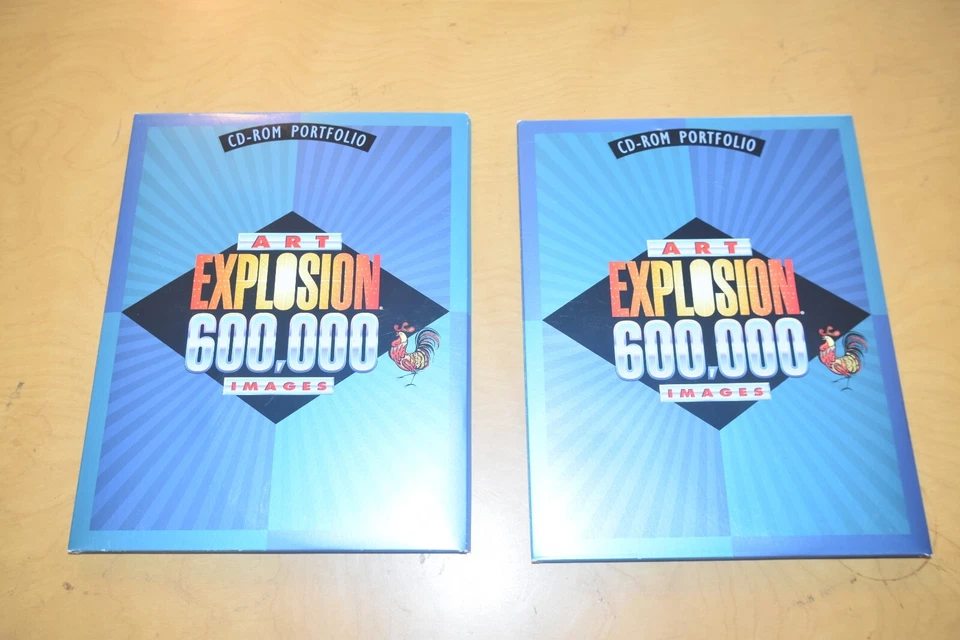 Windows ART EXPLOSION 600,000 Images Nova Clip Art 20 Discs (not complete set) - Image 1 of 4