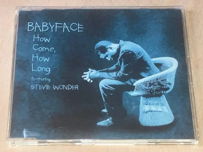 Babyface Featuring Stevie Wonder – How Come, How Long CD single (1997) - Image 1 of 2