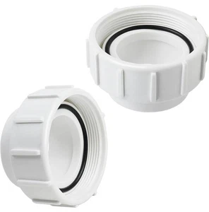 PKG188 Halbverschraubung Adapter 2 Zoll Nennmaß Verbinder Innendurchmesser 2,38 Zoll Co - Bild 1 von 6