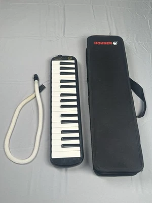 Teclado de piano de 32 teclas Hohner Melodica Student instrumento de viento con estuche Foto 1 de 4