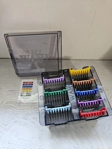 Wahl 5-in-1 Stainless Steel Attachment Snap on Guide Comb Set Animal Pet OPEN* - Picture 1 of 5