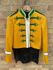 Abrigo de Caballería Uniforme Chaqueta Banda de Marcha Banda MUESTRA Lana Sol Frank Años 70 De Colección 38R - Imagen 1 de 17