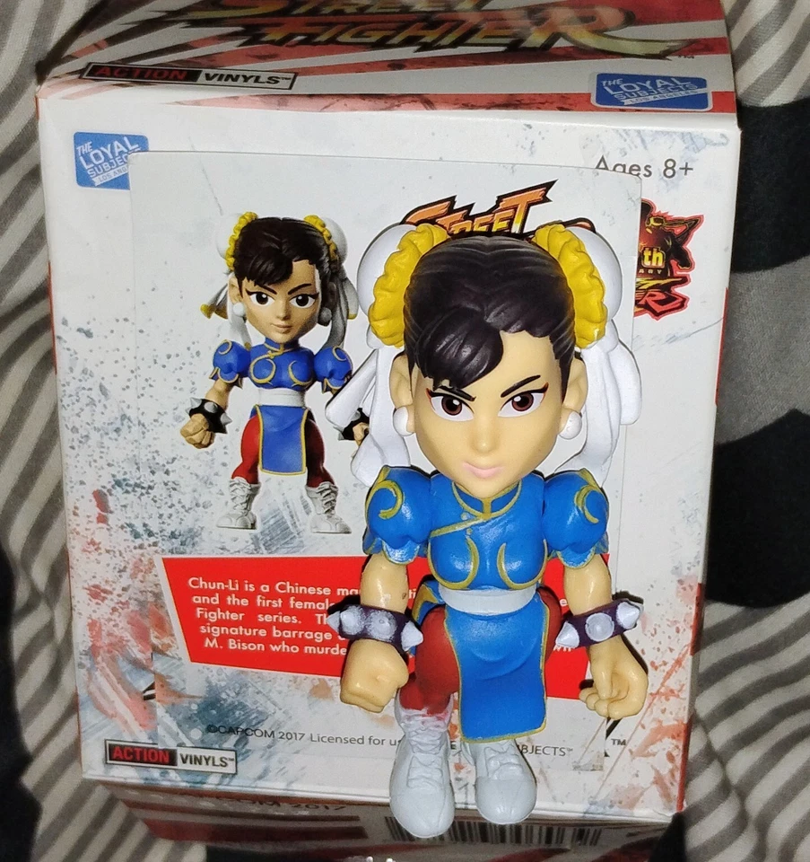 Figura de 3" vinilos de acción Street Fighter [CHUN-LI] Loyal Subjects  Foto 1 de 1