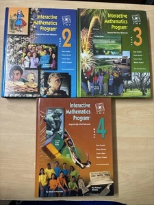 Lot 3 Interactive Mathematics Program Year 2-4 2 3 4 Integrated High School Math - Picture 1 of 15
