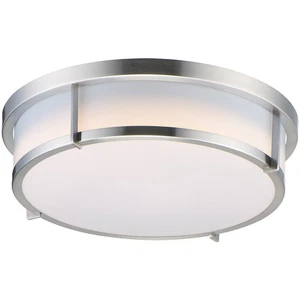 Maxim Lighting 10272WTSN Rogue E26 Flush Mount Satin Nickel - Picture 1 of 6